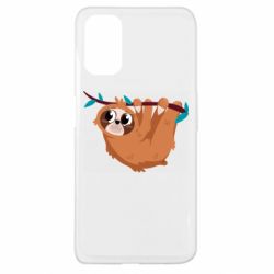 Чехол для Oppo A52/A72/A92 Cute sloth - PrintSalon