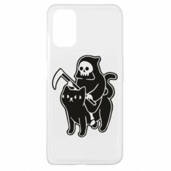 Чохол для Oppo A52 / A72 / A92Death and cat - PrintSalon