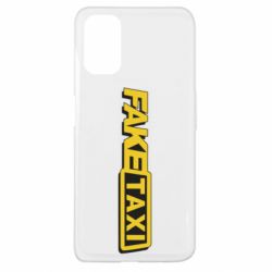 Чехол для Oppo A52/A72/A92 Fake taxi logo 2 - PrintSalon