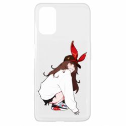Чехол для Oppo A52/A72/A92 Genshin Impact Amber - PrintSalon