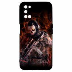 Чехол для Oppo A52/A72/A92 Ghost On Fire - PrintSalon