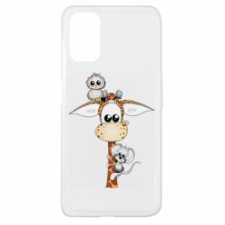 Чехол для Oppo A52/A72/A92 Giraffe Owl and Mouse - PrintSalon