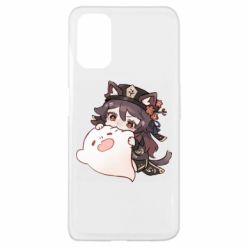 Чехол для Oppo A52/A72/A92 Hu Tao cat - PrintSalon