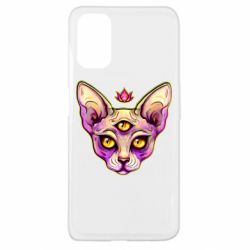 Чохол для Oppo A52 / A72 / A92Котик сфінкс рожевий