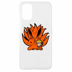 Чехол для Oppo A52/A72/A92 Kurama And Naruto - PrintSalon