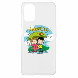 Чехол для Oppo A52/A72/A92 Love is ... in the rain - PrintSalon