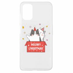 Чехол для Oppo A52/A72/A92 Meowy Christmas ( present box ) - PrintSalon