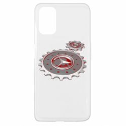 Чехол для Oppo A52/A72/A92 Mercedes logo механизм - PrintSalon