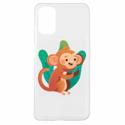 Чехол для Oppo A52/A72/A92 Monkey. Fuck You - PrintSalon