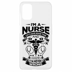Чехол для Oppo A52/A72/A92 Nurse I'm Never Wrong - PrintSalon