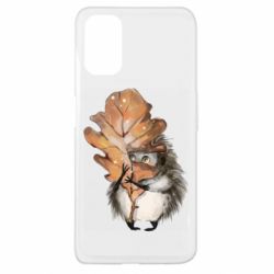 Чехол для Oppo A52/A72/A92 Осенний ежик - PrintSalon