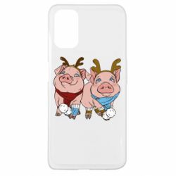Чехол для Oppo A52/A72/A92 Pigs - PrintSalon