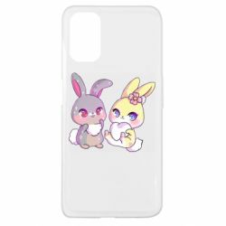 Чехол для Oppo A52/A72/A92 Rabbits In Love - PrintSalon