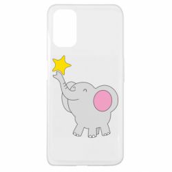 Чехол для Oppo A52/A72/A92 Слон со звездочкой - PrintSalon