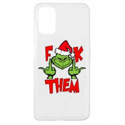 Чехол для Oppo A52/A72/A92 The grinch f*ck them - PrintSalon