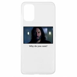 Чехол для Oppo A52/A72/A92 Why do you cum? - PrintSalon