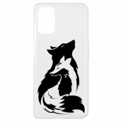 Чехол для Oppo A52/A72/A92 Wolf And Fox - PrintSalon