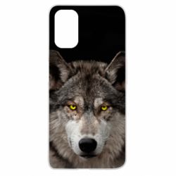 Чохол для Oppo A52 / A72 / A92Wolf with yellow eyes - PrintSalon