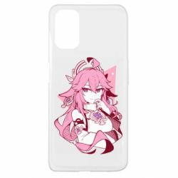 Чехол для Oppo A52/A72/A92 Yae Miko portrait - PrintSalon