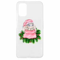 Чехол для Oppo A52/A72/A92 Заяц Новогодний - PrintSalon