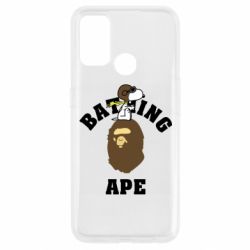 Чехол для Oppo A53/A32/A33 A bathing ape peanuts - PrintSalon