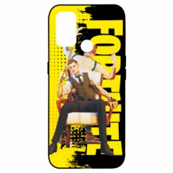 Чехол для Oppo A53/A32/A33 A Boy And His Cat-PrintSalon Чехол для Oppo A53/A32/A33 A Boy And His Cat