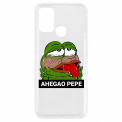 Чехол для Oppo A53/A32/A33 Аhegao PePe - PrintSalon