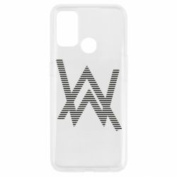 Чехол для Oppo A53/A32/A33 Alan Walker logo stripes - PrintSalon