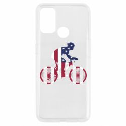 Чехол для Oppo A53/A32/A33 American cyclist - PrintSalon