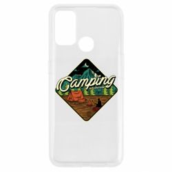 Чехол для Oppo A53/A32/A33 Camping and forest - PrintSalon