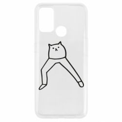 Чехол для Oppo A53/A32/A33 Cat in pants - PrintSalon