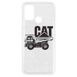 Чехол для Oppo A53/A32/A33 CAT logo and truck - PrintSalon