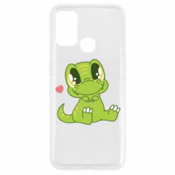 Чехол для Oppo A53/A32/A33 Cute dinosaur - PrintSalon