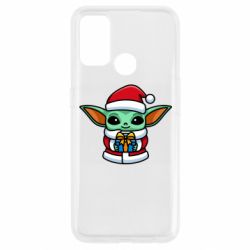 Чехол для Oppo A53/A32/A33 Grogu Santa Claus - PrintSalon