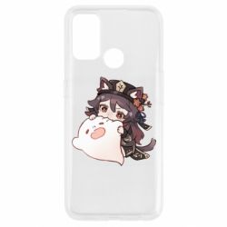 Чехол для Oppo A53/A32/A33 Hu Tao cat - PrintSalon