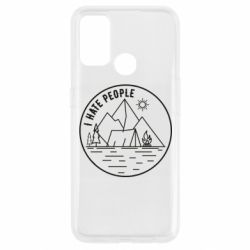 Чехол для Oppo A53/A32/A33 I hate people - camper - PrintSalon