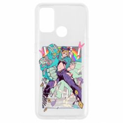 Чехол для Oppo A53/A32/A33 Jojo's bizzare poster - PrintSalon