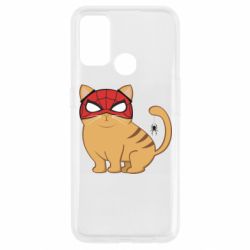 Чехол для Oppo A53/A32/A33 Кот паук - PrintSalon