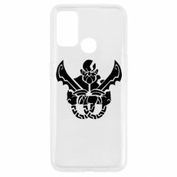 Чехол для Oppo A53/A32/A33 Kratos silhouette - PrintSalon