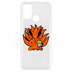 Чехол для Oppo A53/A32/A33 Kurama And Naruto - PrintSalon