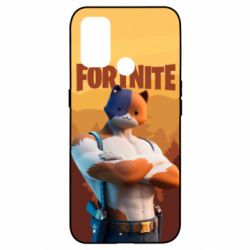 Чехол для Oppo A53/A32/A33 Meowscles and logo