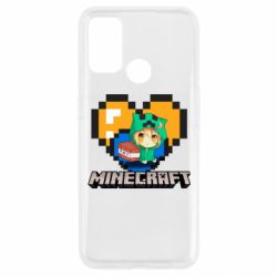 Чохол для Oppo A53 / A32 / A33Minecraft Girl - PrintSalon