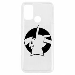 Чехол для Oppo A53/A32/A33 Pikachu silhouette - PrintSalon