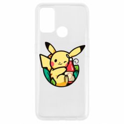 Чехол для Oppo A53/A32/A33 Pikachu with ketchup - PrintSalon