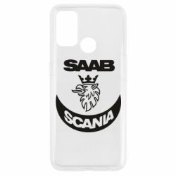 Чехол для Oppo A53/A32/A33 Scania SAAB logo - PrintSalon