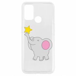 Чехол для Oppo A53/A32/A33 Слон со звездочкой