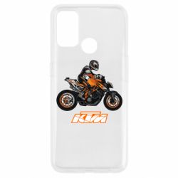 Чехол для Oppo A53/A32/A33 Sport Bike Art - PrintSalon