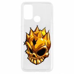 Чехол для Oppo A53/A32/A33 Standoff - Gold Skull