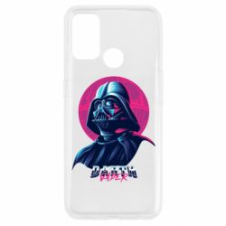 Чехол для Oppo A53/A32/A33 Synthwave Darth Vader - PrintSalon
