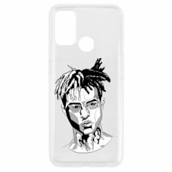 Чехол для Oppo A53/A32/A33 XXXTentacion Monochrome Art - PrintSalon